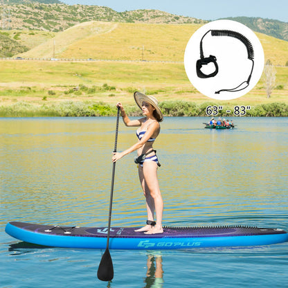 Professional title: "11-Foot Inflatable Stand-Up Paddle Board Surfboard Set with Bag, Aluminum Paddle, and Pump"