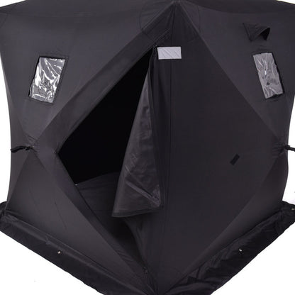 Professional title: "Portable Ice Fishing Shelter Tent for Two People"