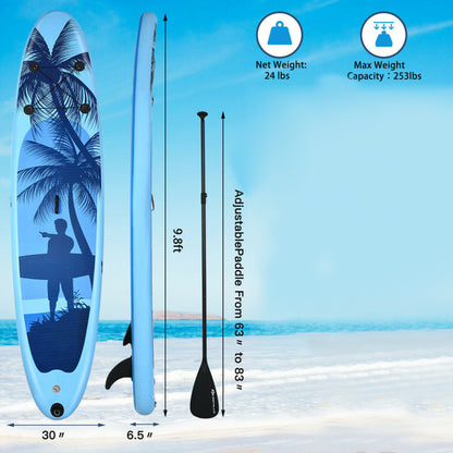 Professional title: "Inflatable Stand-Up Paddle Board for Adults and Youth - Size S"