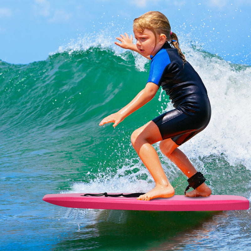 Professional title: "High-Quality Lightweight Bodyboard Surfing with Leash and EPS Core"