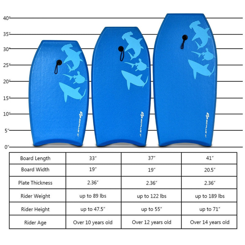 Professional title: "High-Performance EPS Core Lightweight Bodyboard for Surfing - Large"