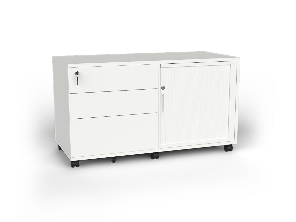 Tambour Drawer Caddy Unit Right