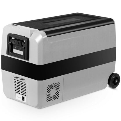 Professional title: "53-Quart Portable Electric Car Cooler Refrigerator"