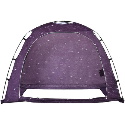 Professional title: "Indoor Privacy Bed Tent with Carry Bag for Play and Relaxation"