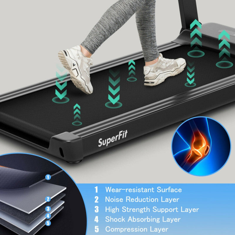 2.25 HP Electric Treadmill Running Machine with App Control