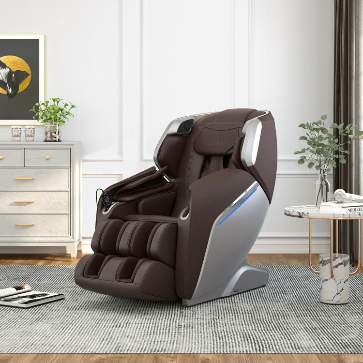 Therapy 08-Full Body Zero Gravity Massage Chair with SL Track Voice Control Heat