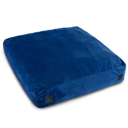 57 X 57 Inch Crash Pad Sensory Mat with Foam Blocks and Washable Velvet Cover