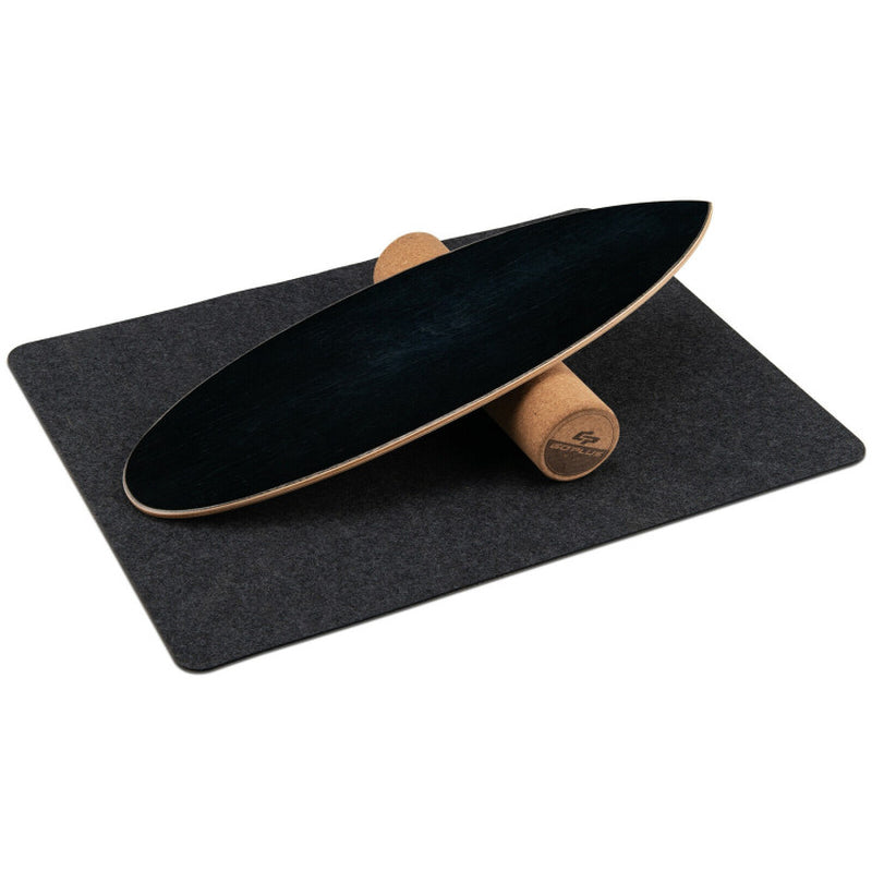 Balance Board Trainer for Core Strength-Black