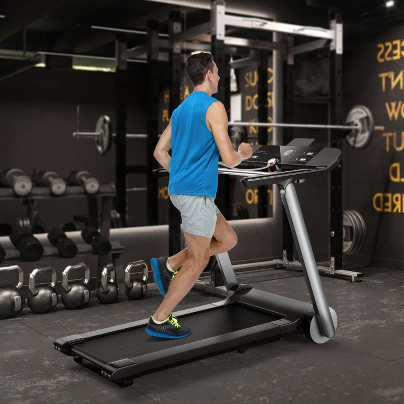 Italian Designed Folding Treadmill with Heart Rate Belt and Fatigue Button